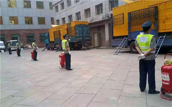 东成镇租赁发电机案例