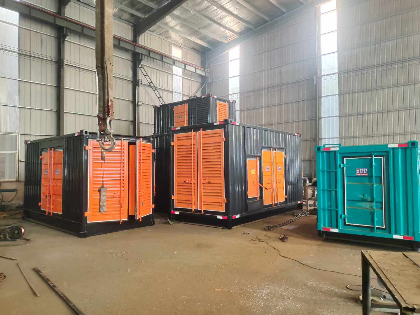 东成镇500kw柴油发电机组可以带动多少功率设备？
